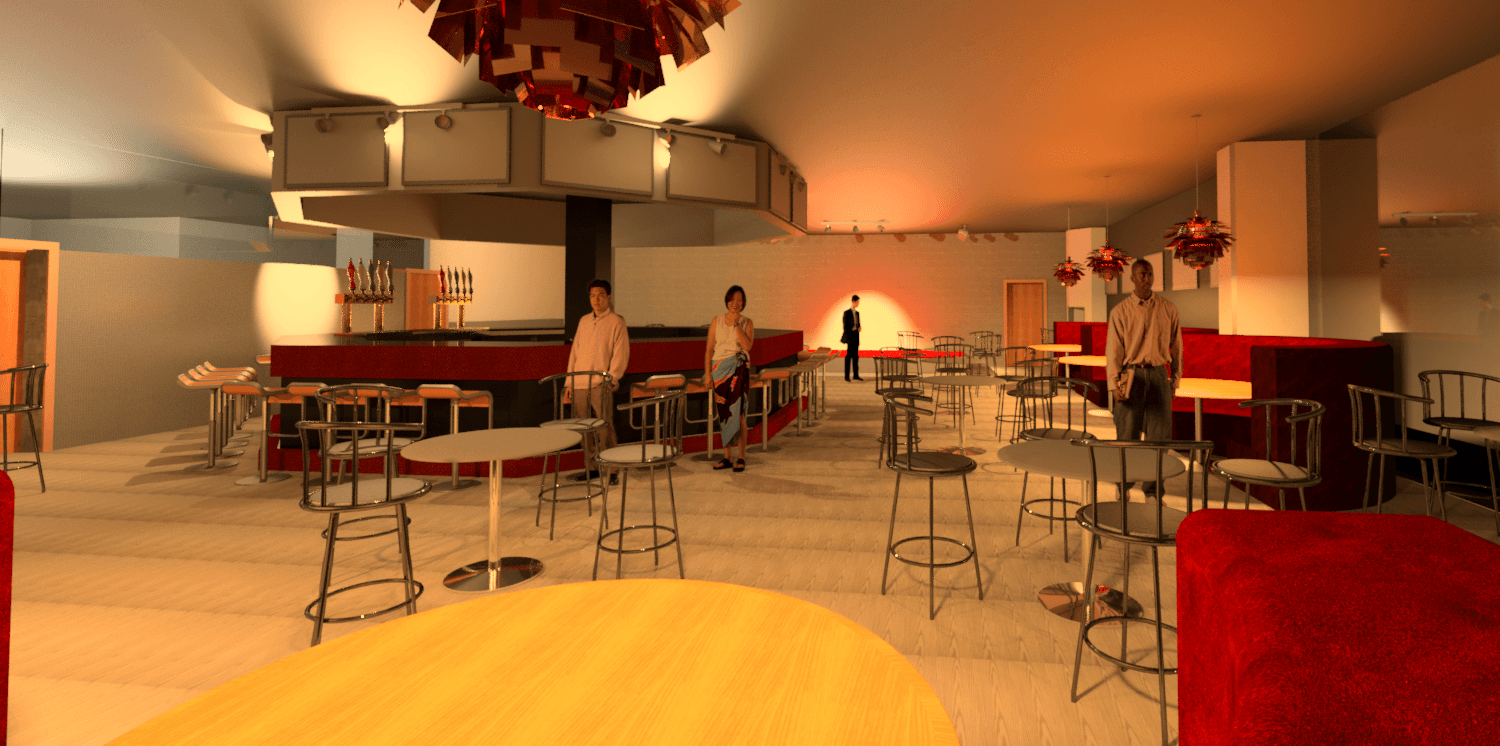 Modern Sports Bar | Restaurant Renovation Maryland